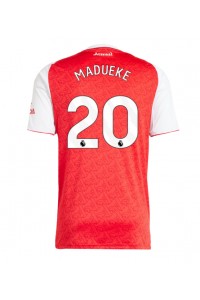 Arsenal Noni Madueke #20 Voetbaltruitje Thuis tenue 2025-26 Korte Mouw